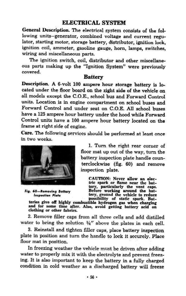 1954 Chevrolet Trucks Operators Manual Page 1